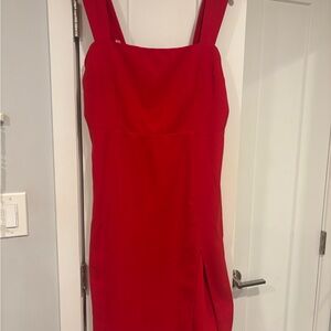 Abercrombie & Fitch Red Mini Dress